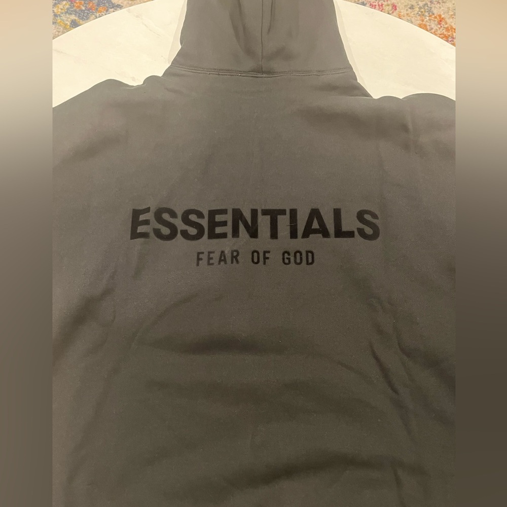 Fear of God Essentials Hoodies black M L - Picture 4 of 8
